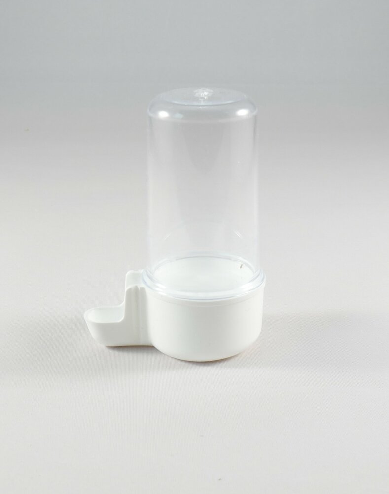 Plastic waterflesje wit