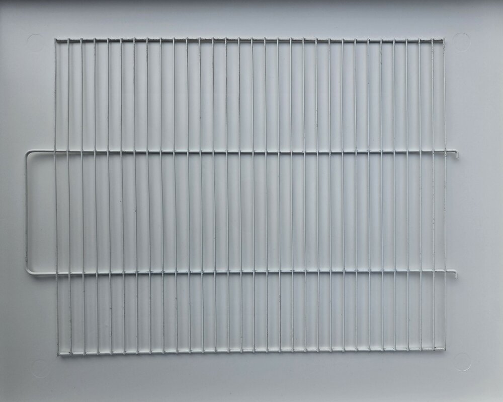 Witte tralie middenschuif voor kooiserie 90/40 - 120/40