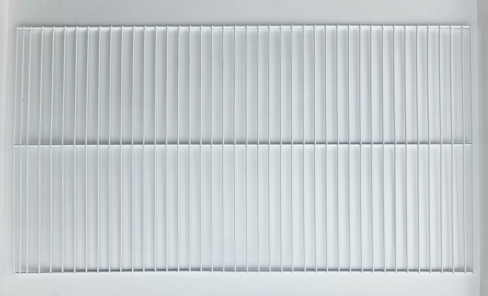 Ijzeren bodemrooster voor kooiserie 120/50 (48x58 cm) kleur wit