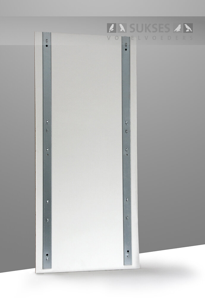 Ophangsysteem voor kooiserie 39 t/m 120 cm set van 2 stuks lengte 1 meter per strip