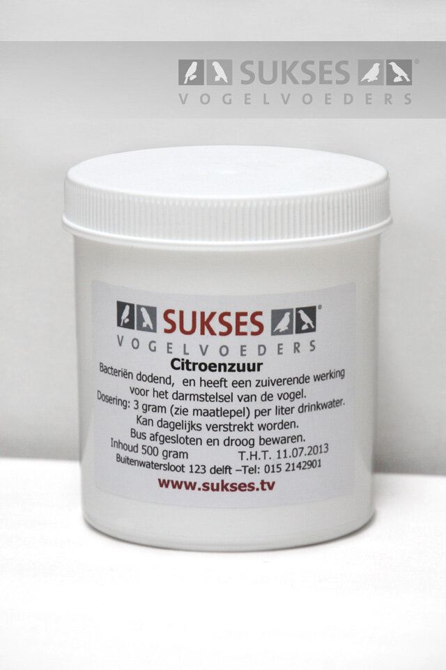 SUKSES Citroenzuur 500 gr 