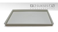 Plastic bodemlade wit voor kooiserie 120/50 (47x59x4 cm)