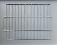 Witte tralie middenschuif voor kooiserie 90/40 - 120/40