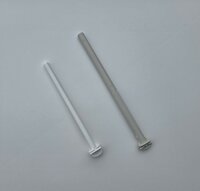 Witte indraai zitstok plastic  