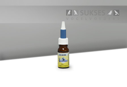 Nekdruppel 10 ml. ter bestrijding van bloedluis en andere parasieten