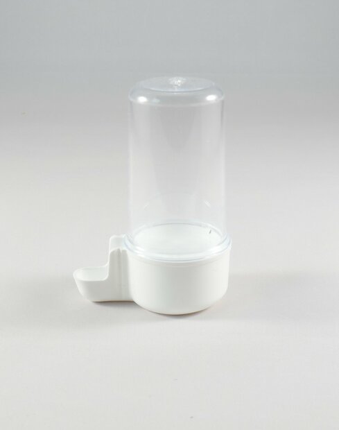 Plastic waterflesje wit