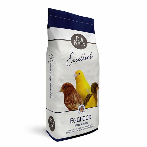 Deli Nature Eivoer geel vet 10 kg.