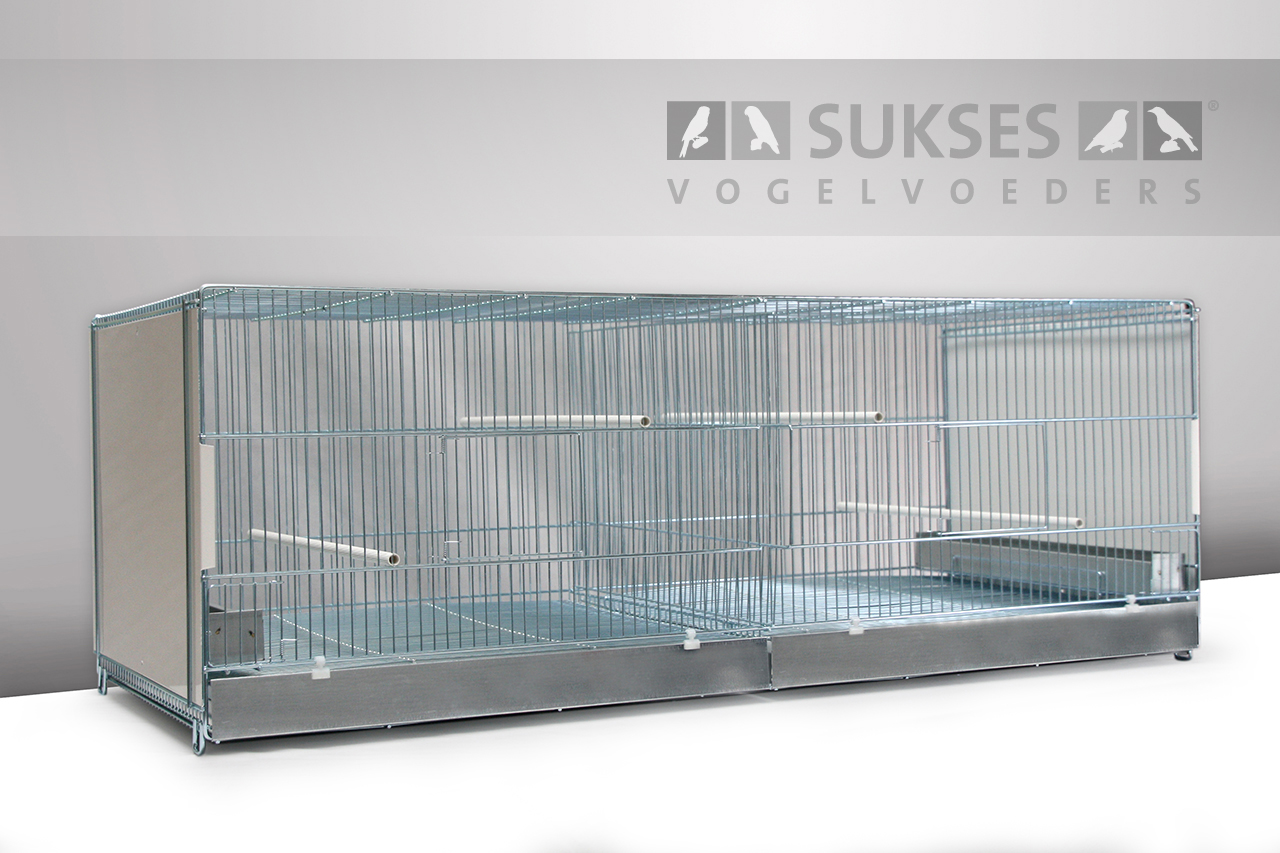 Foto bereik Bij zonsopgang Vluchtkooi 44x90x50 cm (hxbxd) koppelbaar met middenschuif ijzeren laden en bodemroosters - suksesvogelvoeders.nl Foto bereik Bij zonsopgang Vluchtkooi 44x90x50 cm (hxbxd) koppelbaar met middenschuif ijzeren laden en bodemroosters - suksesvogelvoeders.nl
